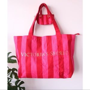 Victoria’s Secret Oversized Canvas Beach Bag